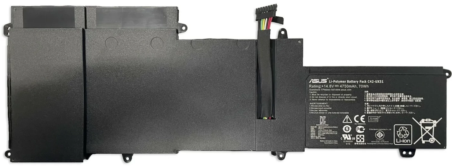 046912.webp Аккумулятор для ноутбука Asus ZenBook UX51, UX51VZ, U500VZ — изображение 1