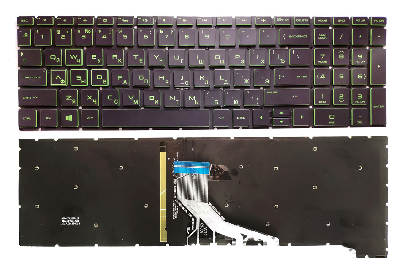 Клавиатура для ноутбука HP 15S-FQ, 15-CB, 15-BS, 15-BW, 15-RA, 15-CC, 17-BS