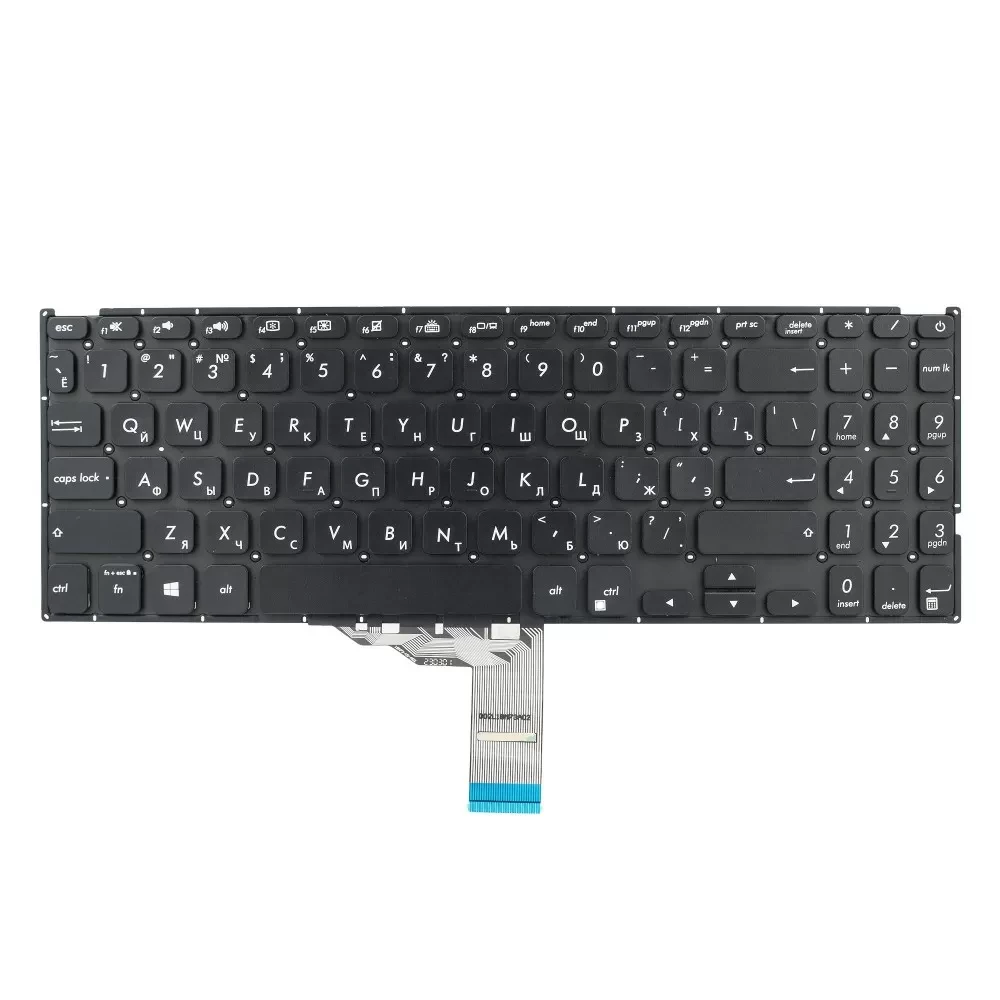 Клавиатура для ноутбука Asus X512, F512FB с подсветкой