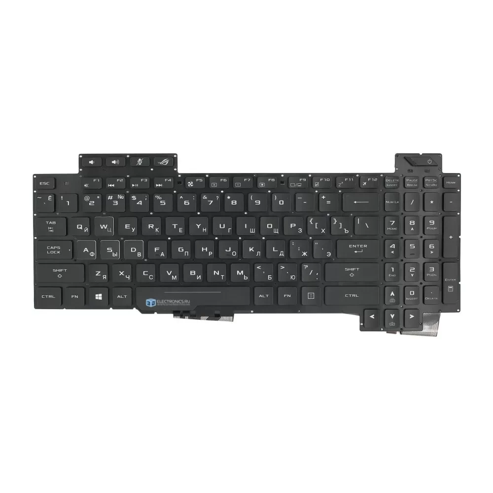Клавиатура для ноутбука Asus GL703 с подсветкой RGB