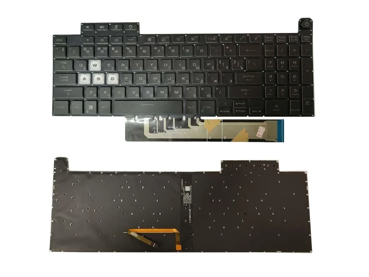 Клавиатура для ноутбука Asus TUF Gaming F15 FA507RE, FX707, FX707ZM