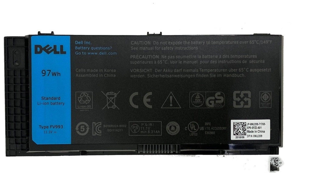 Аккумулятор для ноутбука Dell 9GP08, FVWT4, PG6RC