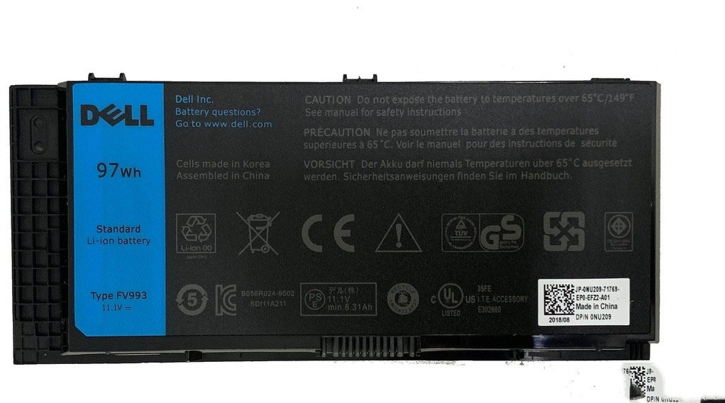 Аккумулятор для ноутбука Dell V7M28, 0TN1K5, X57F1