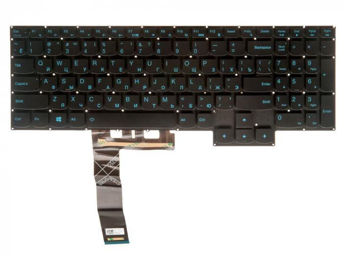 Клавиатура для ноутбука Lenovo IdeaPad Gaming 3 15ARH05 3 15IMH05 3-15ACH6 3-15IHU6 с подсветкой