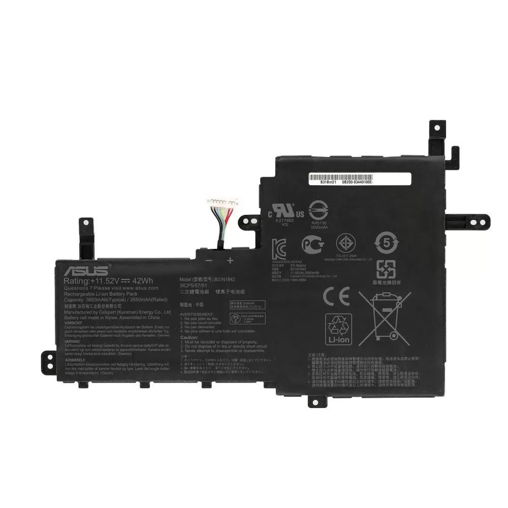 Аккумулятор для ноутбука Asus S15 S531 S531FA B31N1842
