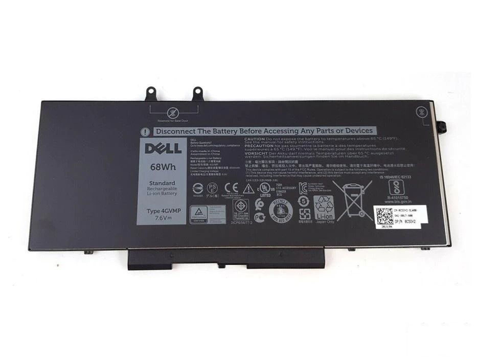 Original Аккумулятор 4GVMP для Dell Latitude 5400 5500 5410 5510 E5400 E5500 P98G001 P80F001