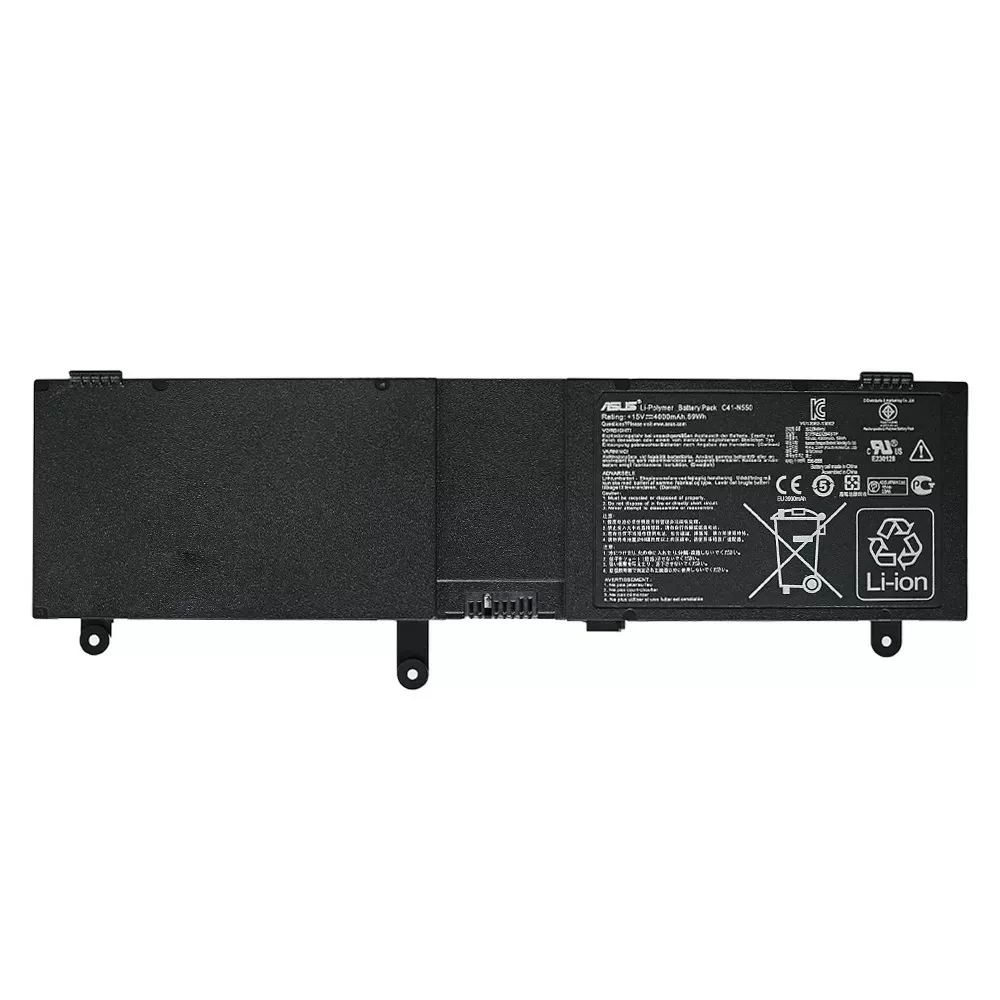 Аккумулятор для ноутбука Asus N550, G550JK, N550LF, N550JA, N550J, N550JV, C41-N550