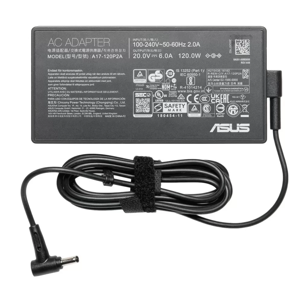 Блок питания для ноутбука Asus 20V 6A 120W 4.5x3.0 ADP-120VH B