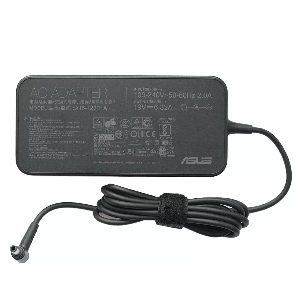 Блок питания / Зарядное устройство Asus 19V 6.32A 5.5x2.5 120W