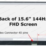 Матрица (экран) для ноутбука 156 NV156FHM-NV4 Full HD 1920x1080 40 pin 144HZ