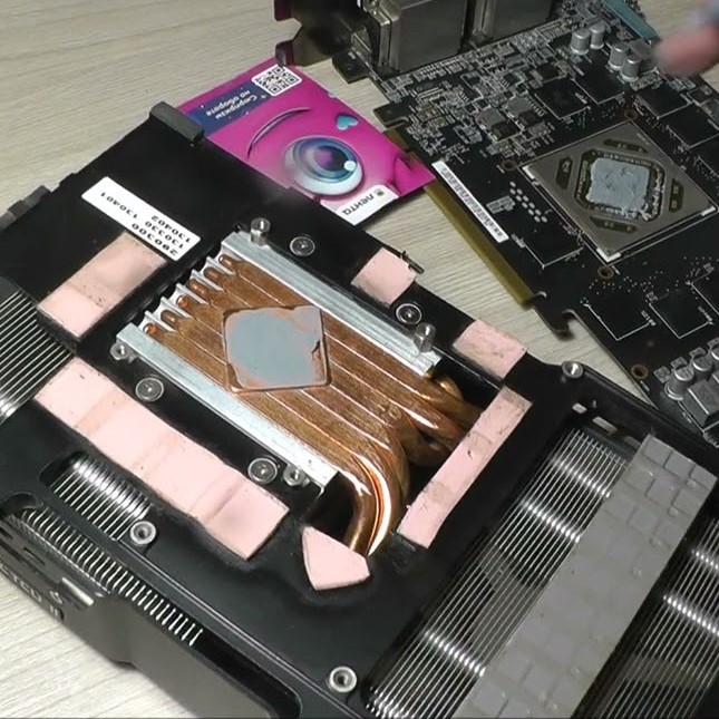 zamena termopasti na videocard